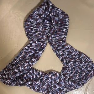 Infinity scarf with hood